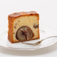 510種から選ばれた最高級くり使用パウンドケーキがんね栗の渋皮煮入り パウンドケーキ　華ka 岸根栗 がんね栗の里